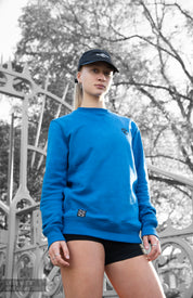 The Relax Crewneck - Cobalt Blue