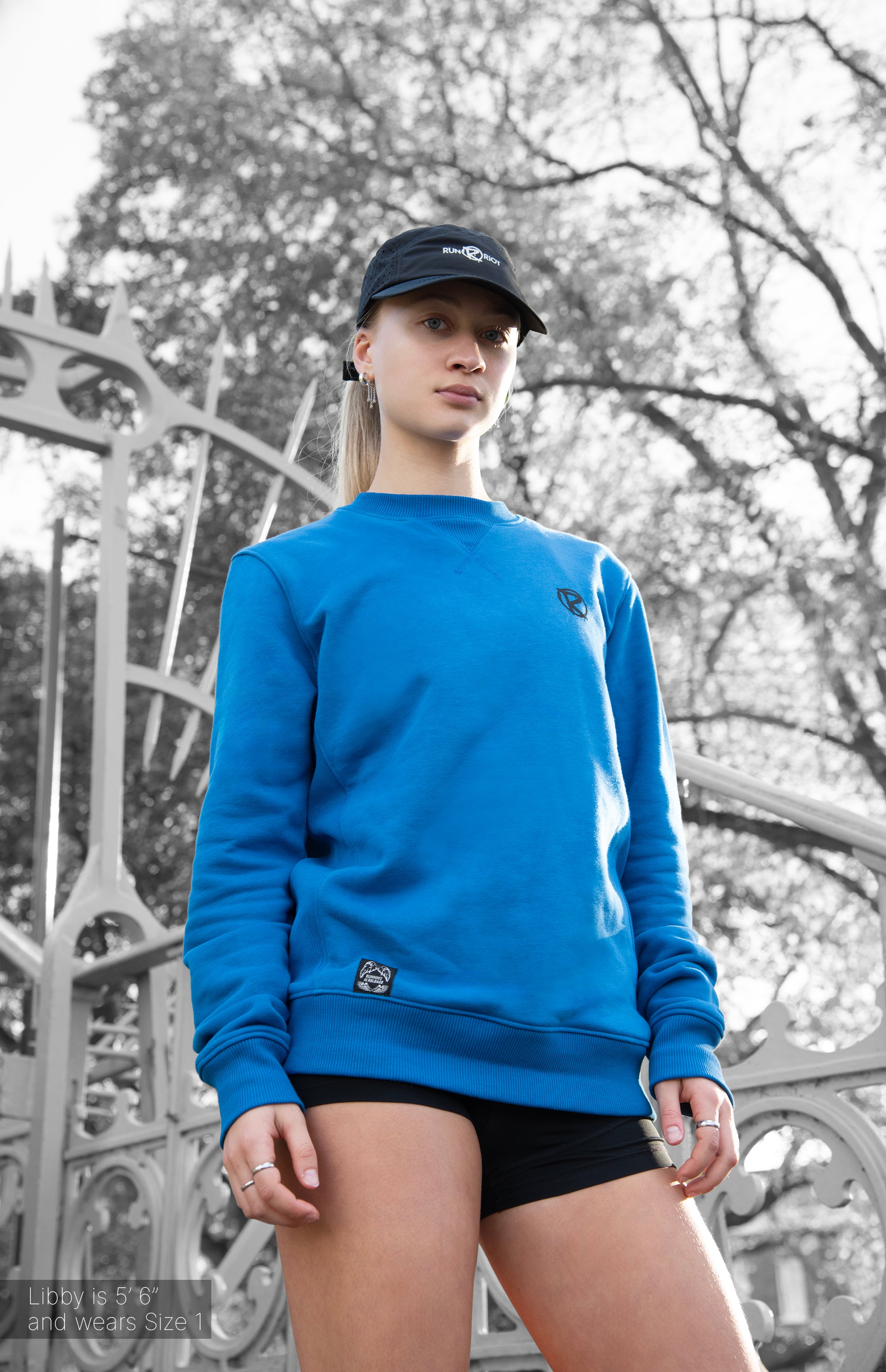 The Relax Crewneck - Cobalt Blue