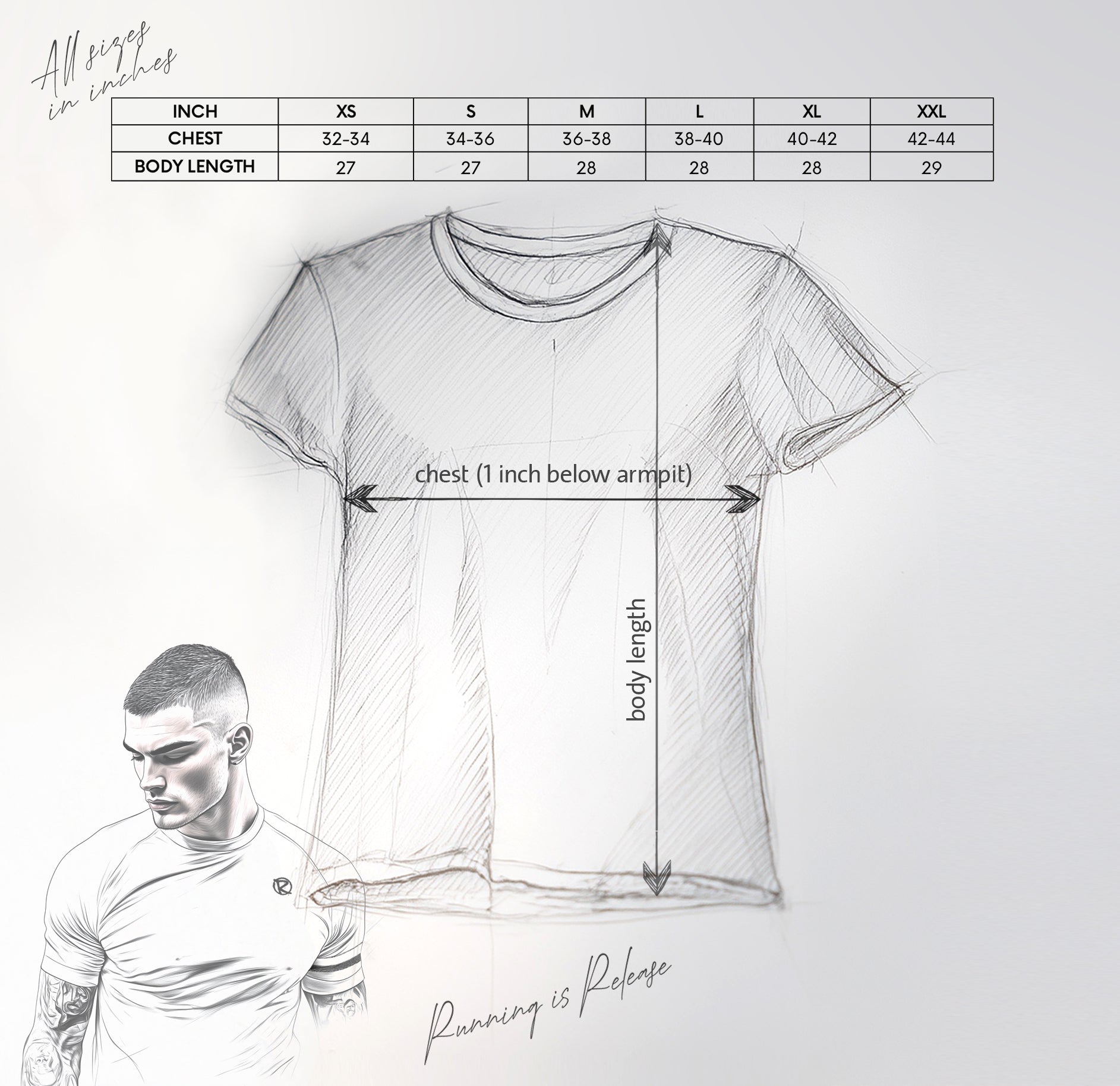 The Essential Tee (men) - RR#1 Shark Grey