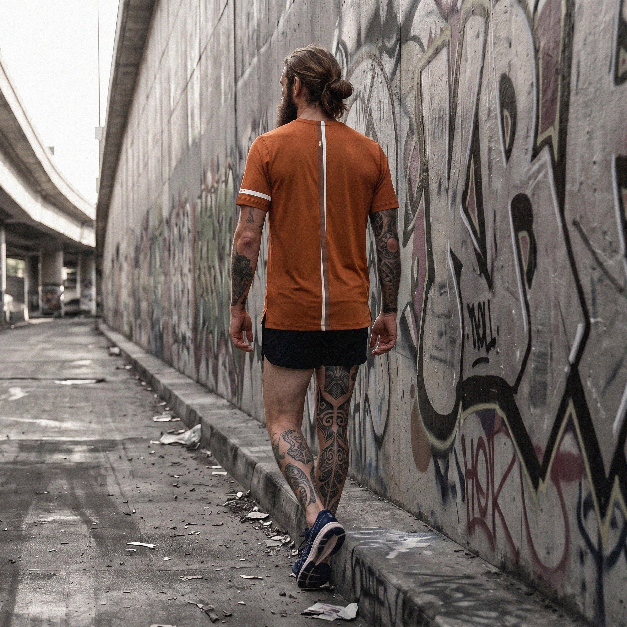 The Essential Tee (men) - RR#2 Burnt Orange