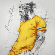 The Essential Tee (men) - RR#2 Cadence Yellow
