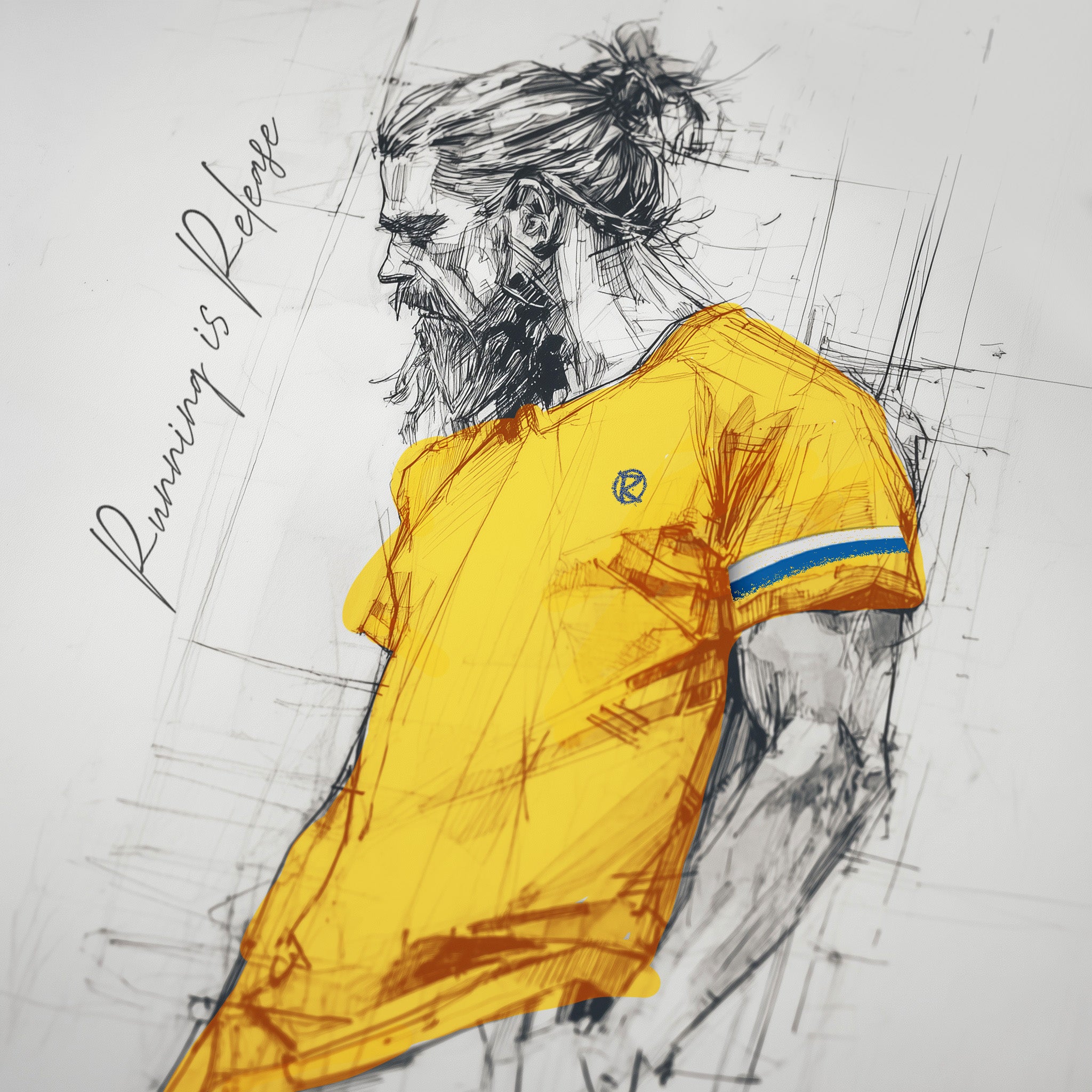 The Essential Tee (men) - RR#2 Cadence Yellow